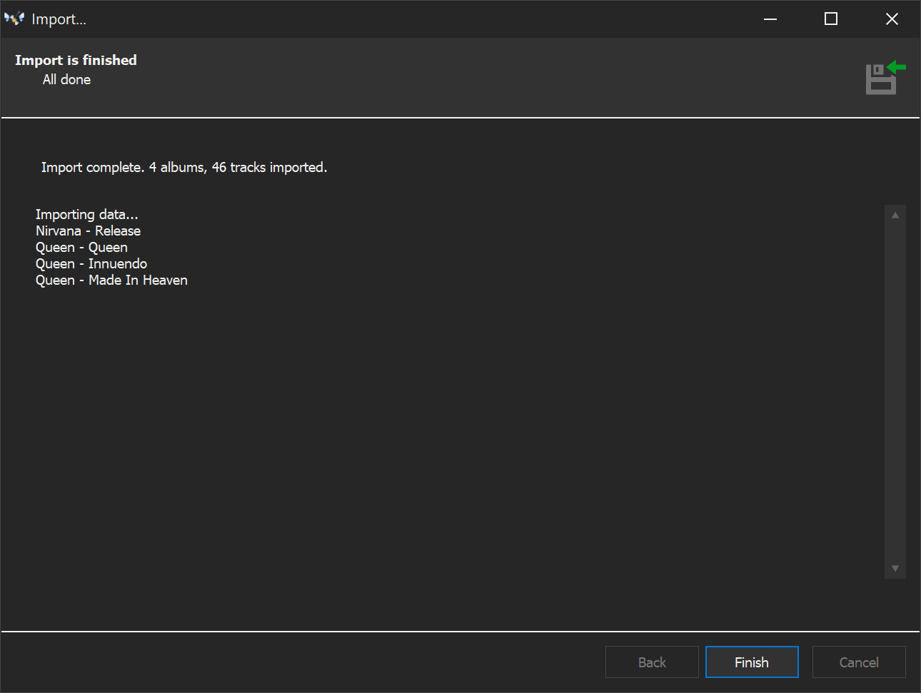 Passo 4 &mdash; fatto